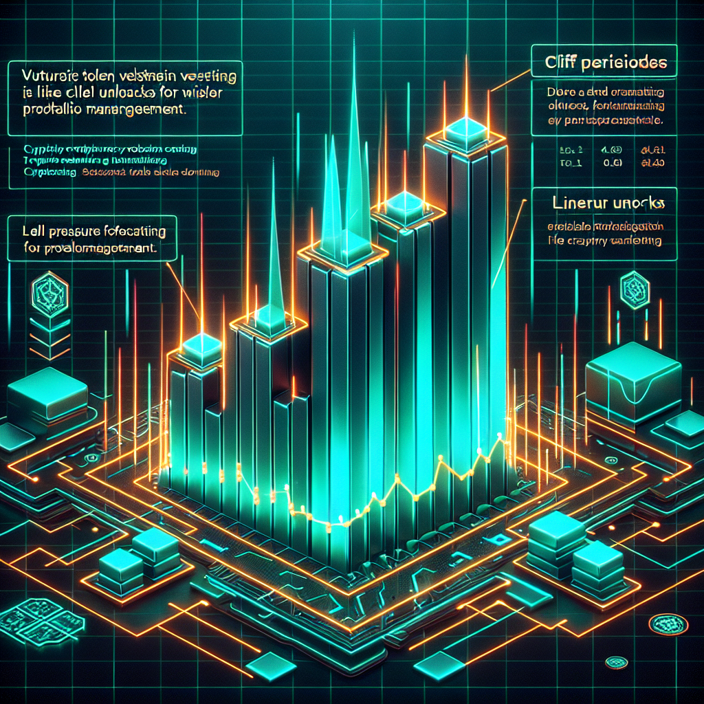 Cryptocurrency Token Vesting Schedules: Cliff Periods, Linear Unlocks, and Sell Pressure Forecasting for Smarter Portfolio Management chart