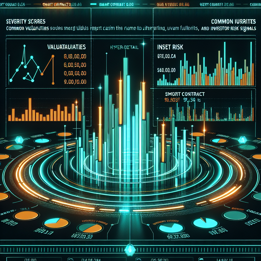Interpreting Smart Contract Audit Reports: Severity Scores, Common Vulnerabilities, and Investor Risk Signals chart