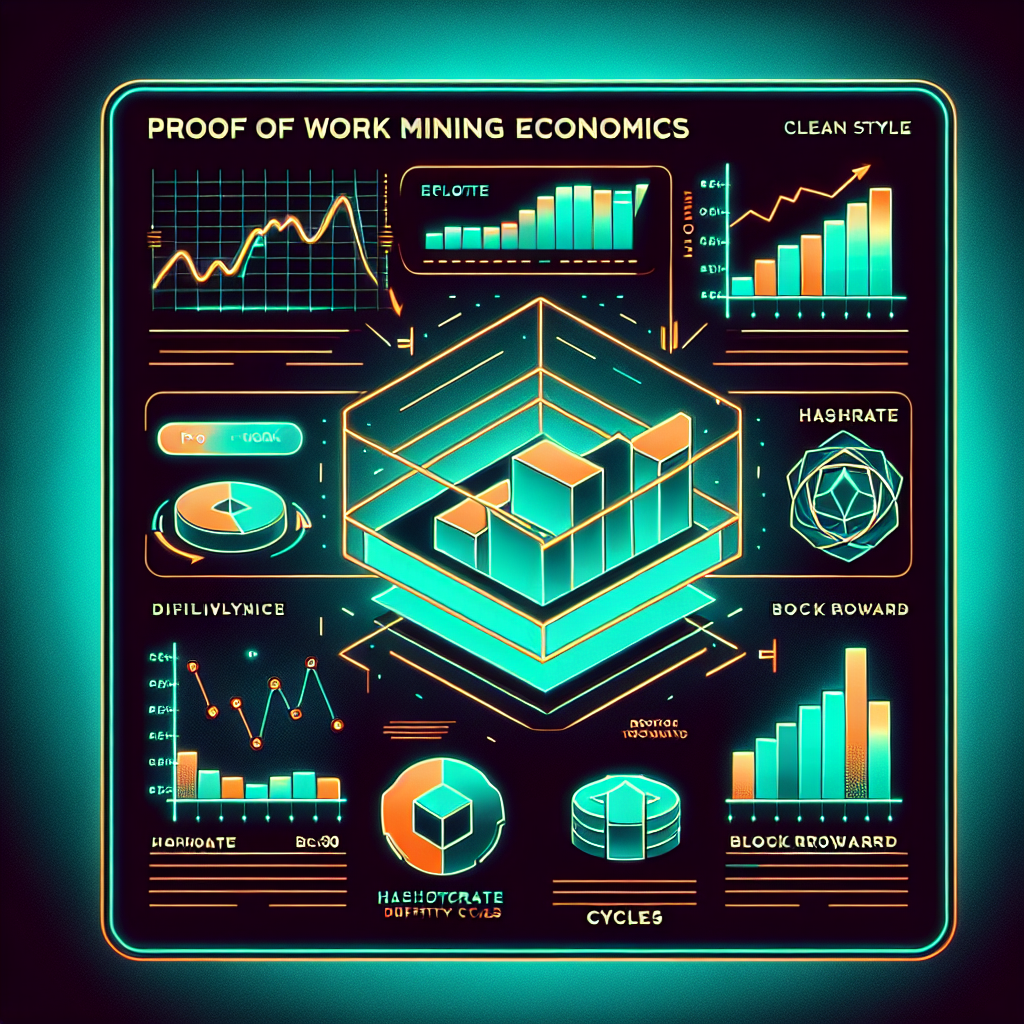 Proof of Work Mining Economics: Hashrate Trends, Difficulty Cycles, and Block Reward Forecasting chart